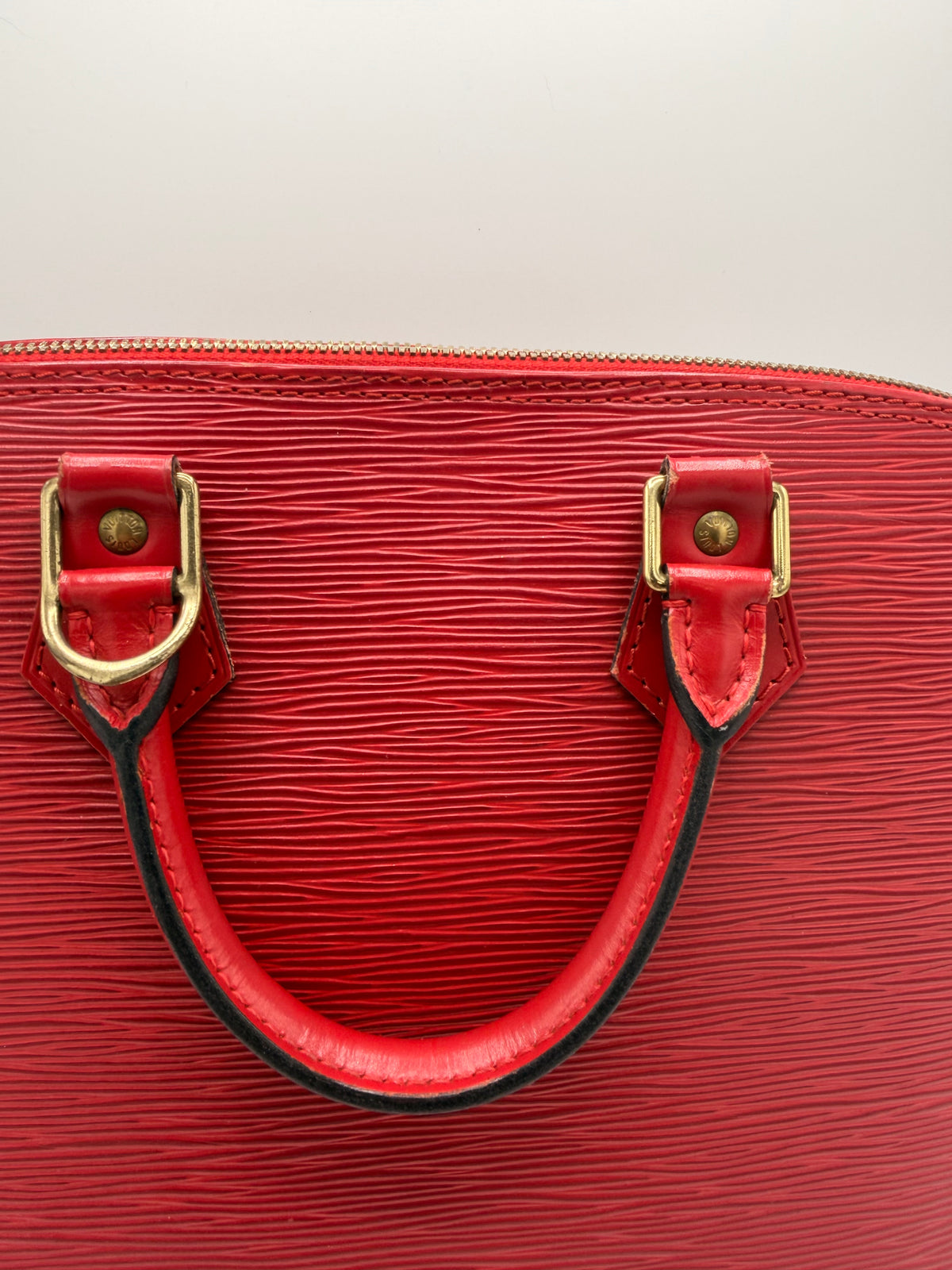 Louis Vuitton Alma PM Epi Leather Bag – Red, 1996 Vintage