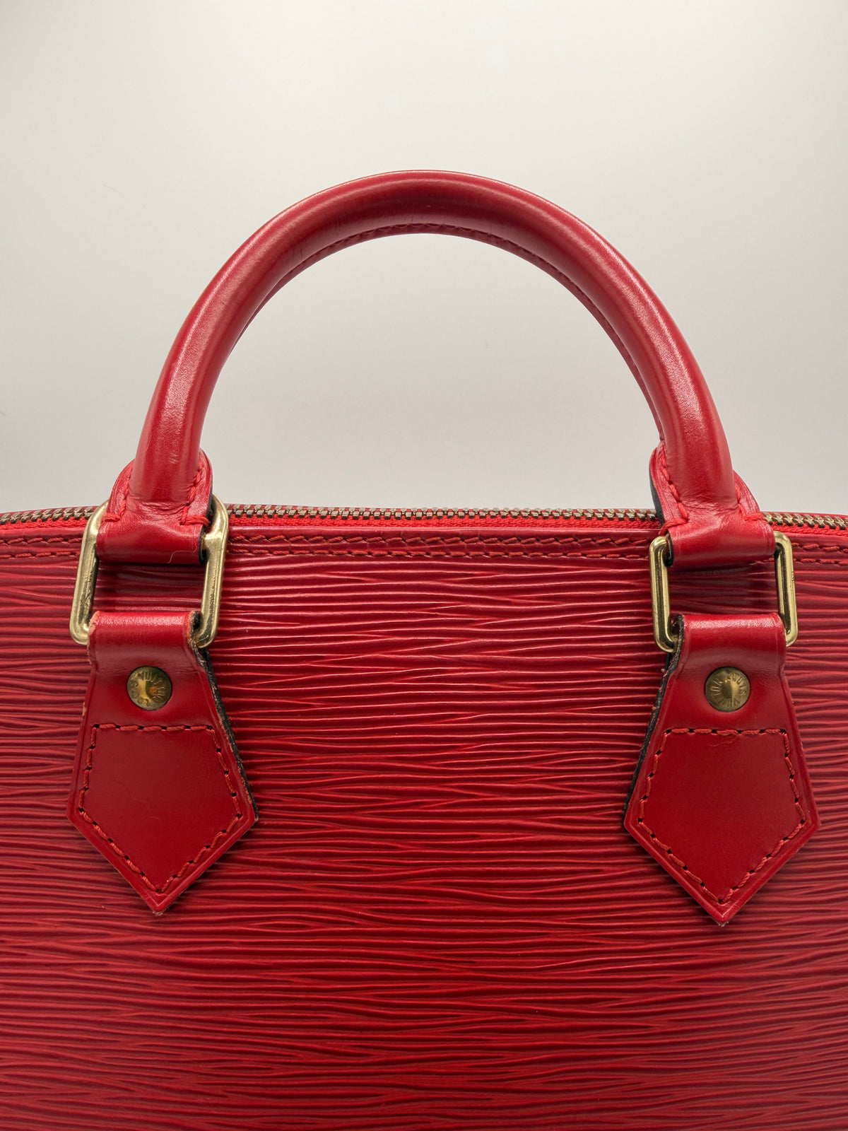 Louis Vuitton Alma PM Epi Leather Bag – Red, 1996 Vintage