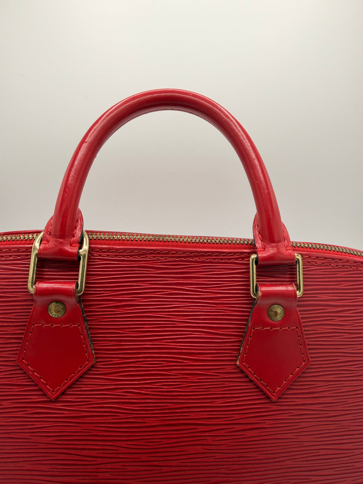 Louis Vuitton Alma PM Epi Leather Bag – Red, 1996 Vintage