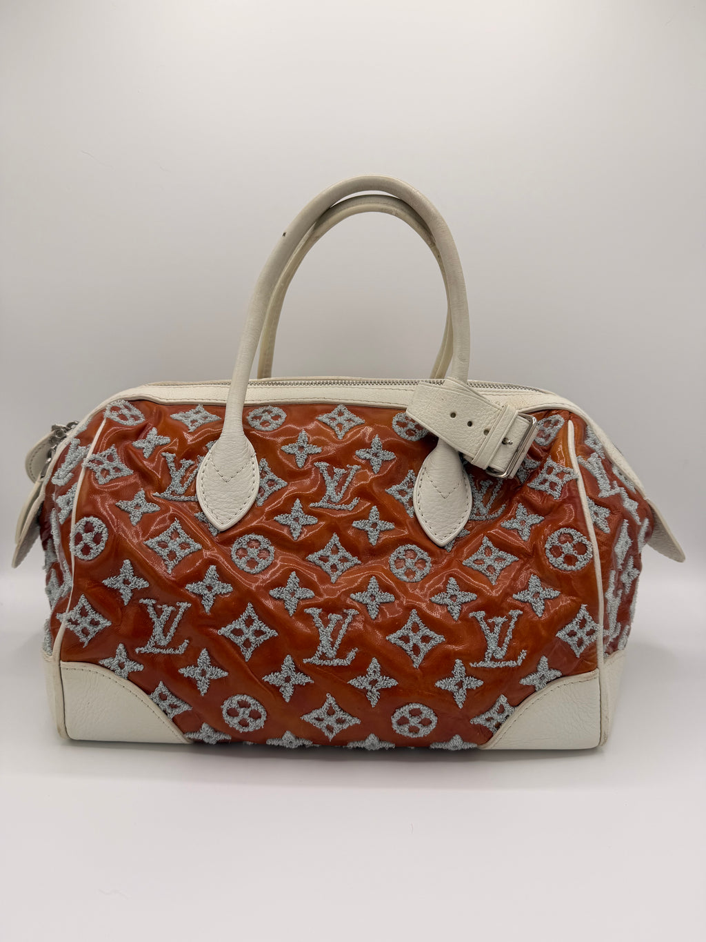 Louis Vuitton Monogram Bouclettes Speedy Round 30 | 2012 Limited Edition | Amber Toned |Authenticated