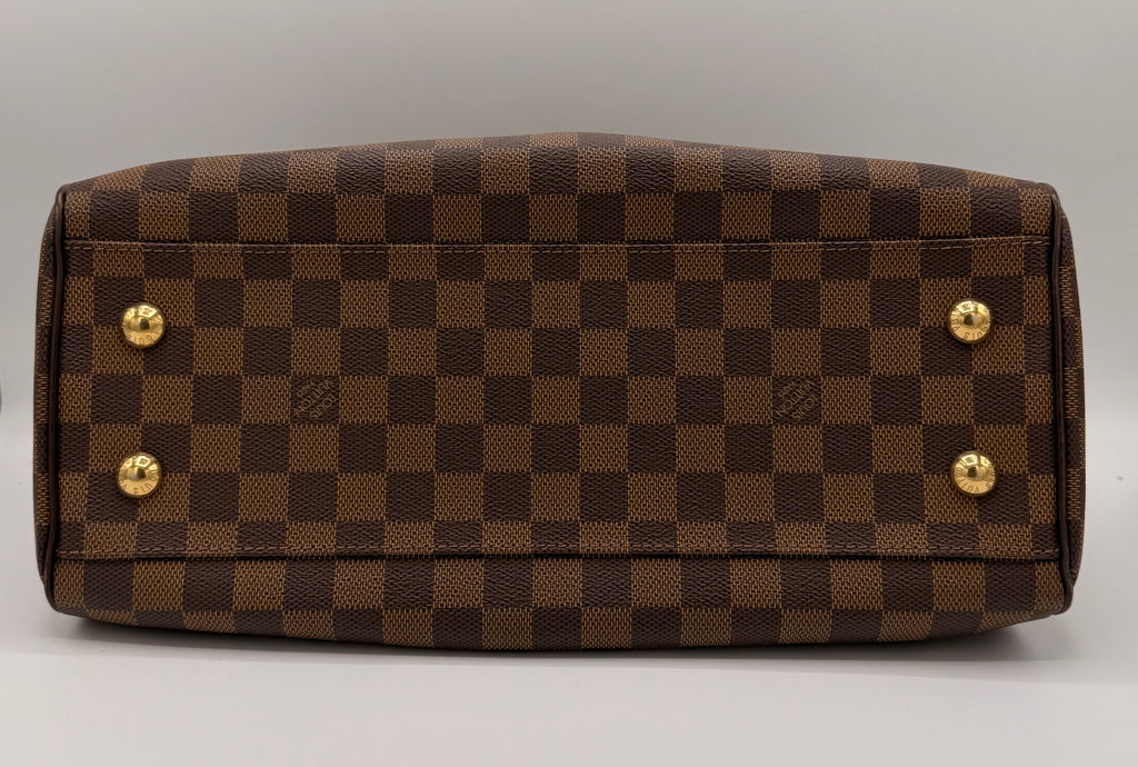 Louis Vuitton Damier Ebene Trevi PM Bag with Shoulder Strap