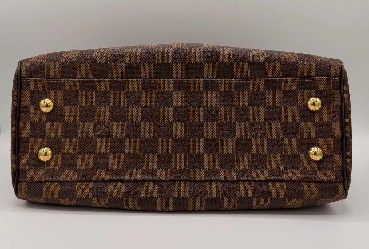 Louis Vuitton Damier Ebene Trevi PM Bag with Shoulder Strap