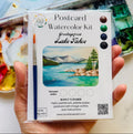 Lake Tahoe Watercolor Postcard Kit