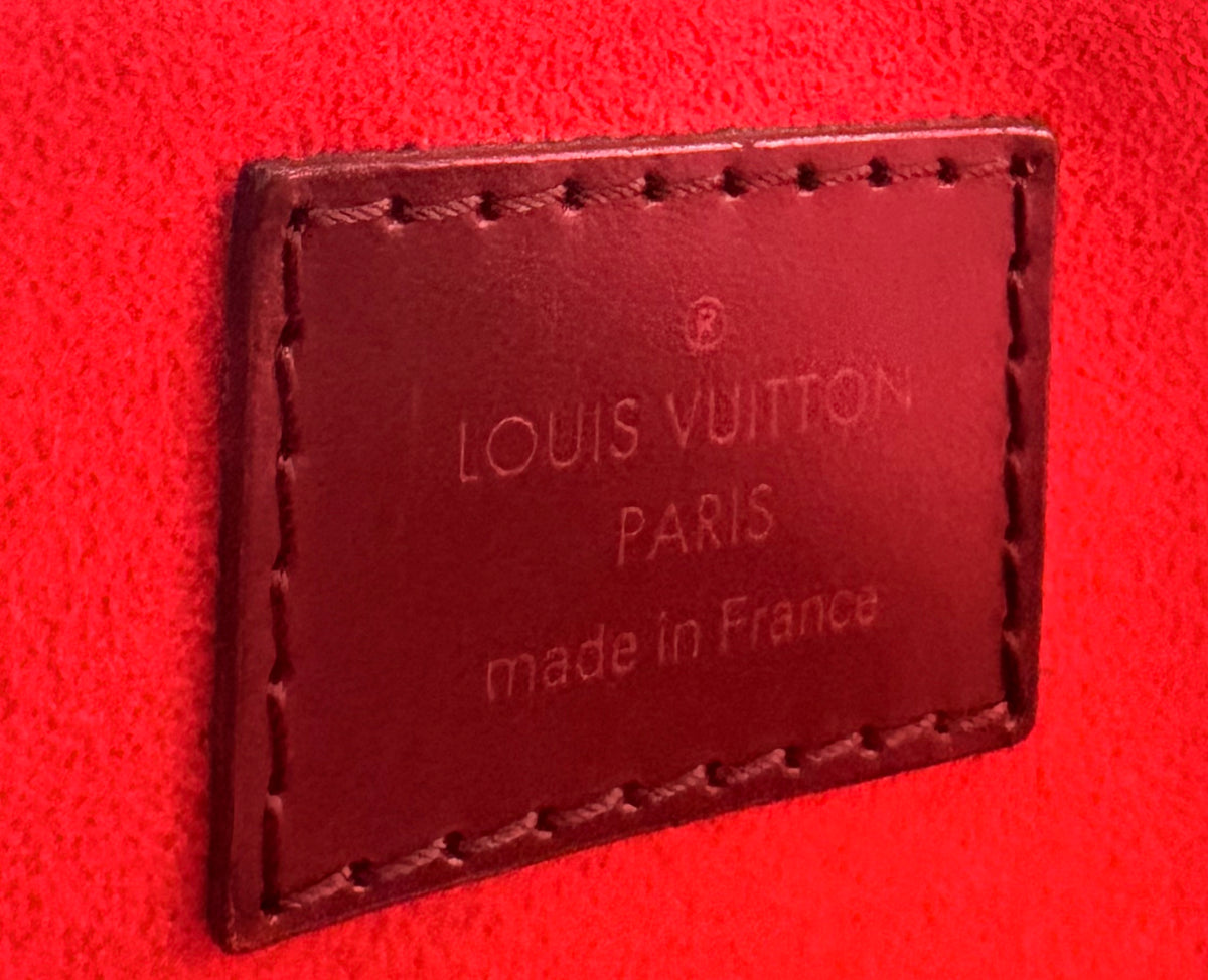 Louis Vuitton Damier Ebene Trevi PM Bag with Shoulder Strap