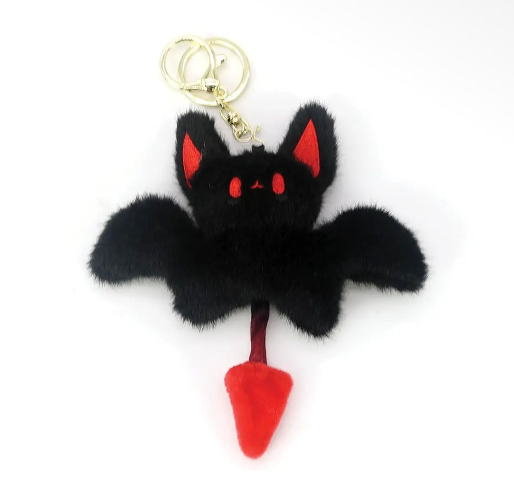 Cutsie Bat Bag charm / key holder in polyester