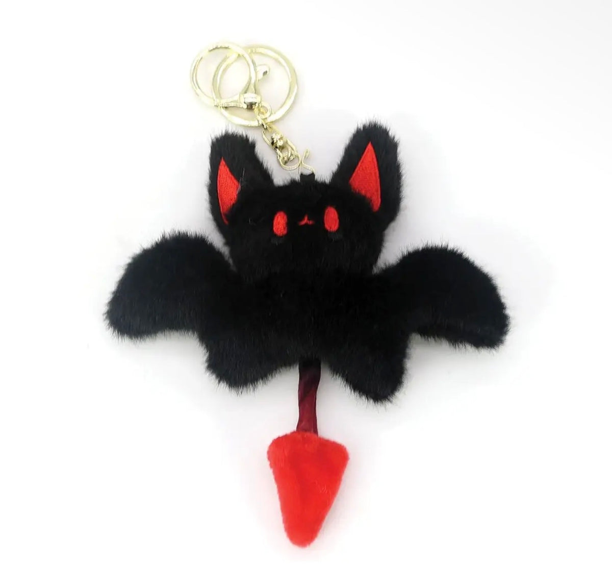 Cutsie Bat Bag charm / key holder in polyester