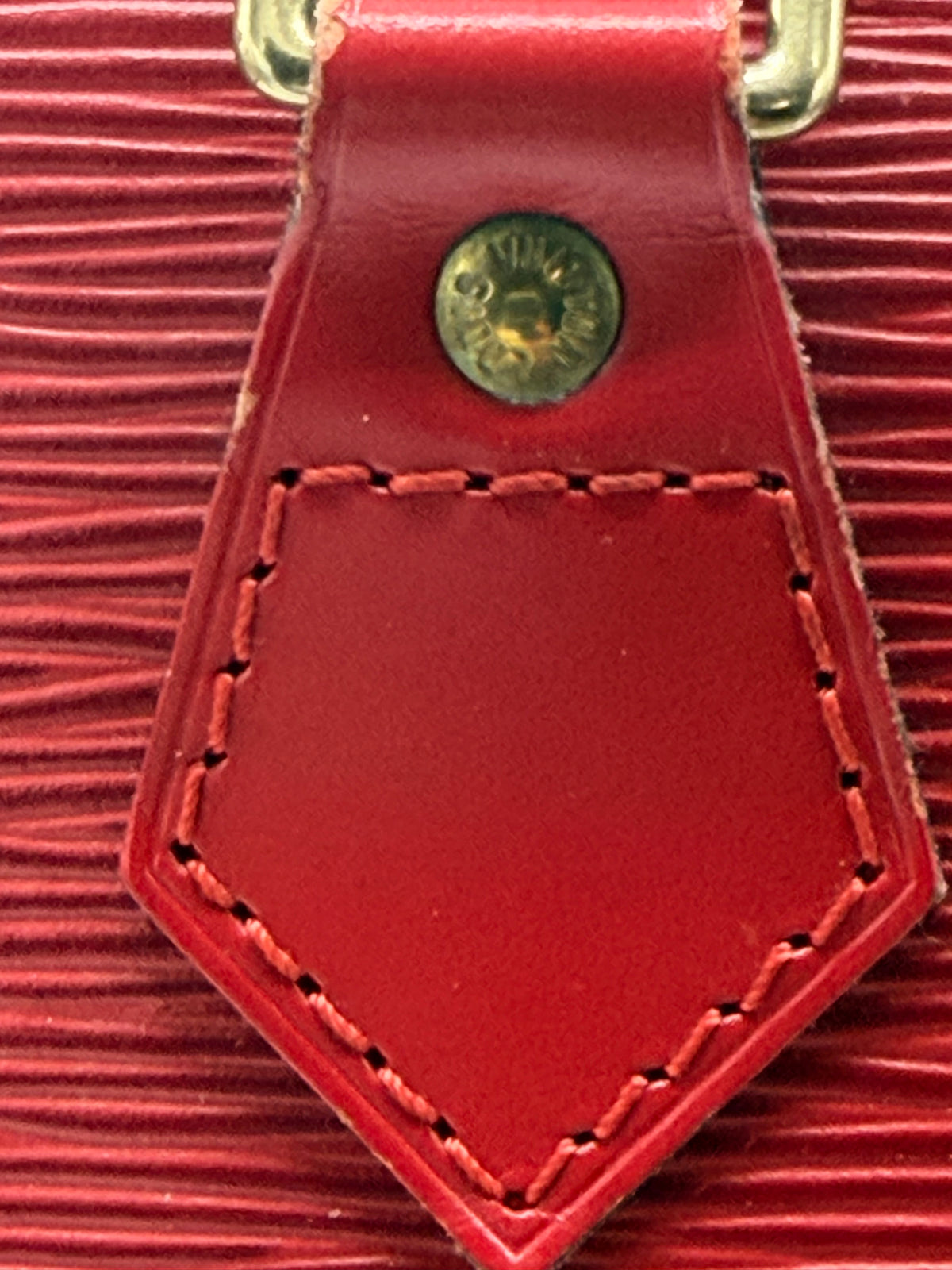 Louis Vuitton Alma PM Epi Leather Bag – Red, 1996 Vintage