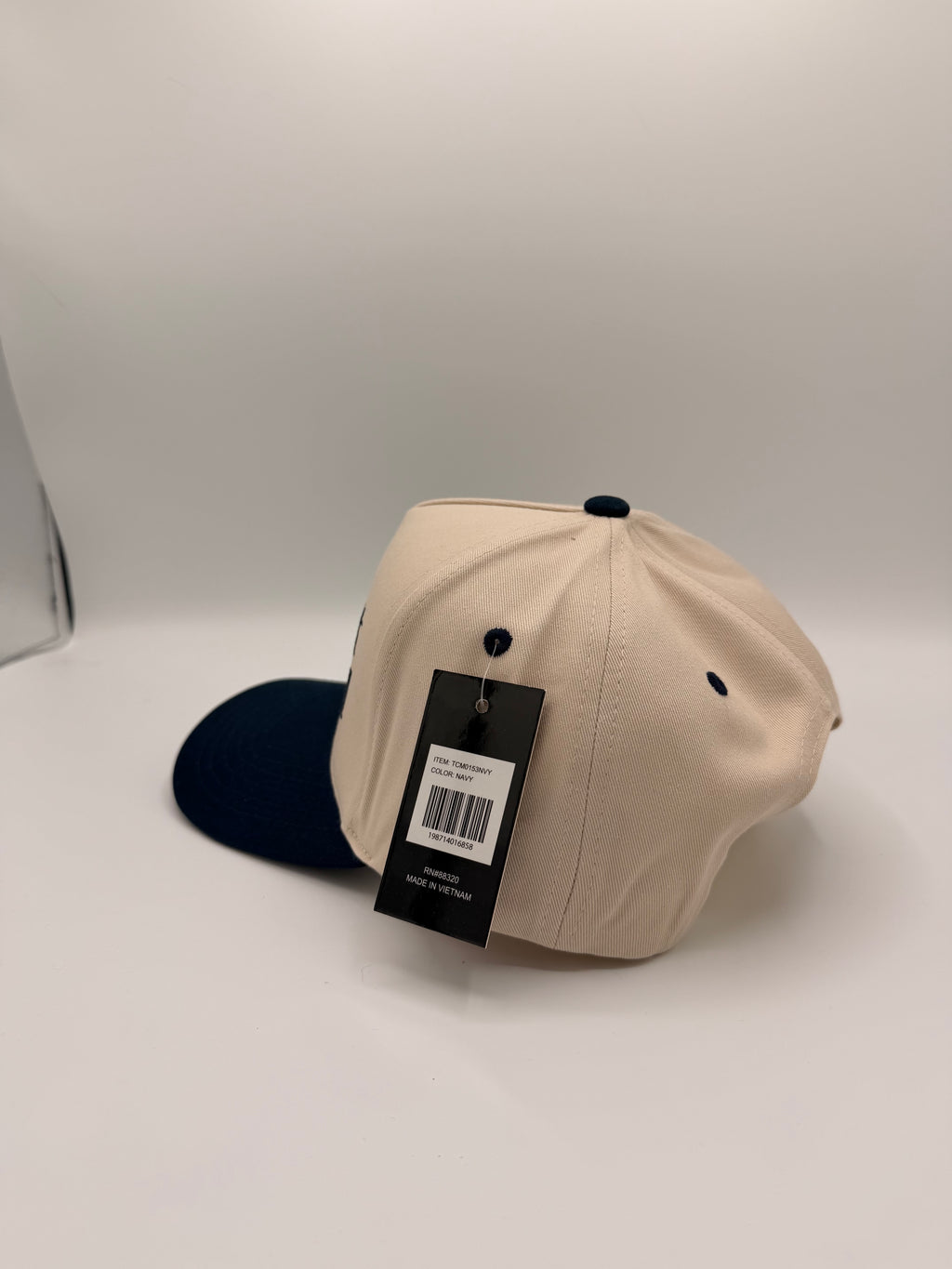 HAT | Sorry about my husband - Beige/Navy Blue