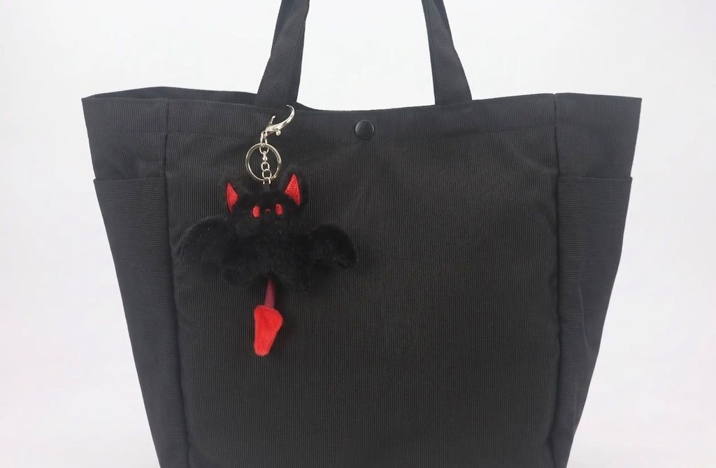 Cutsie Bat Bag charm / key holder in polyester