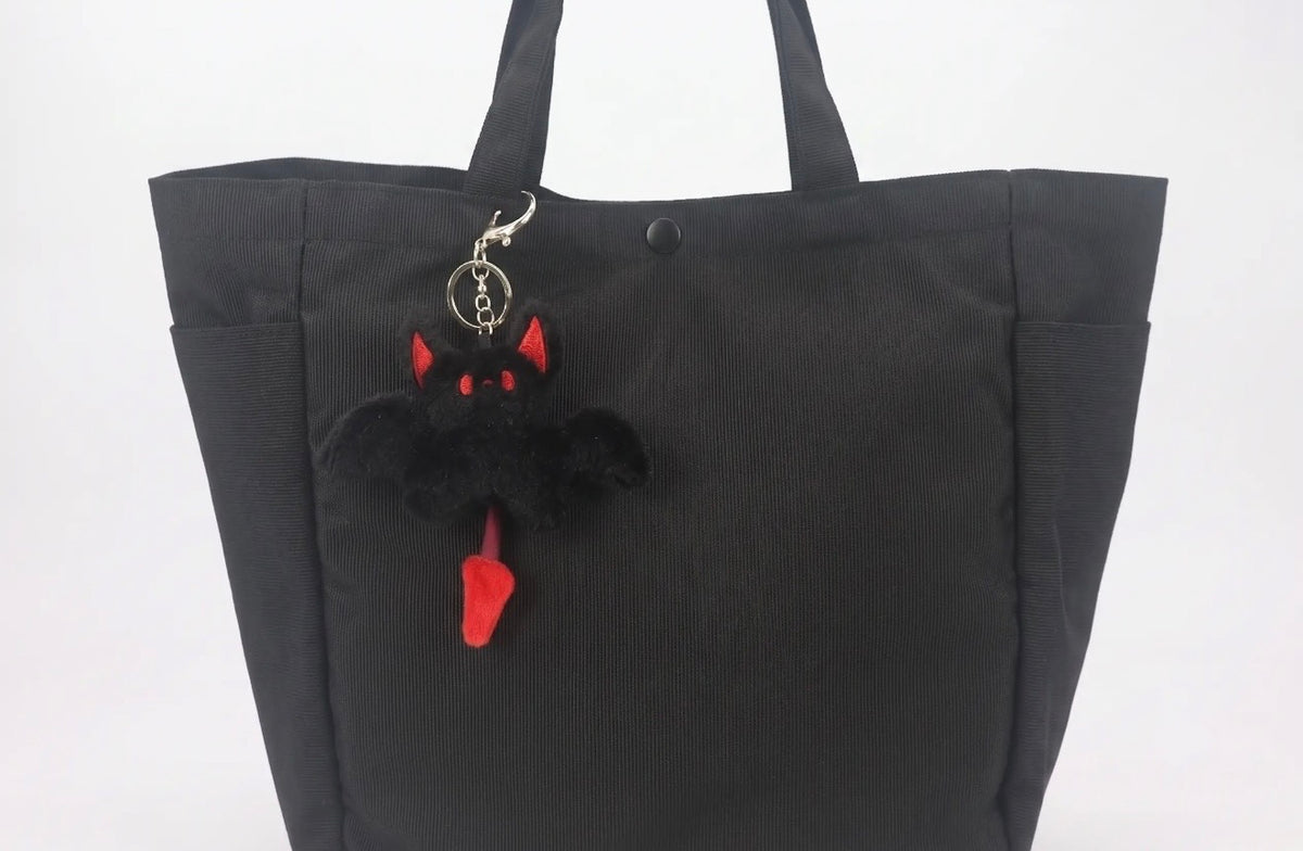 Cutsie Bat Bag charm / key holder in polyester