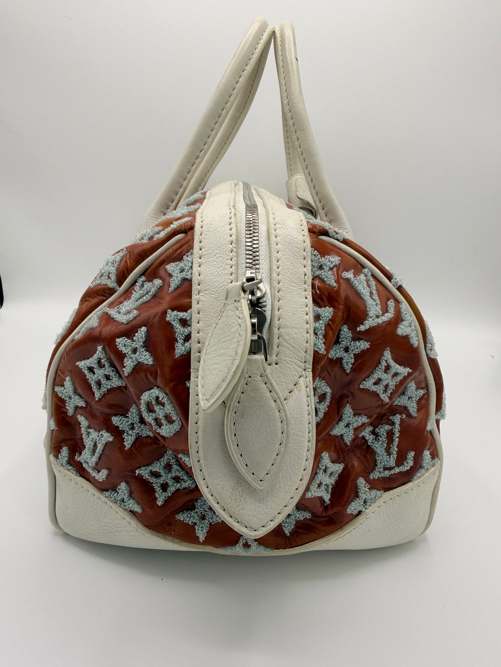 Louis Vuitton Monogram Bouclettes Speedy Round 30 | 2012 Limited Edition | Amber Toned |Authenticated