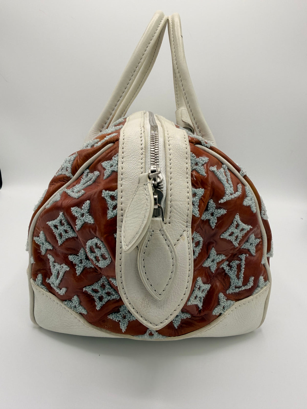 Louis Vuitton Monogram Bouclettes Speedy Round 30 | 2012 Limited Edition | Amber Toned |Authenticated