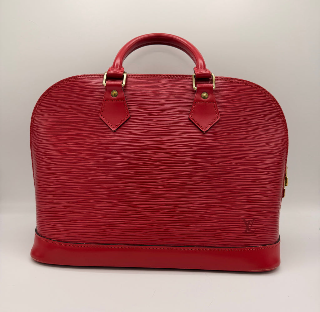 Louis Vuitton Alma PM Epi Leather Bag – Red, 1996 Vintage