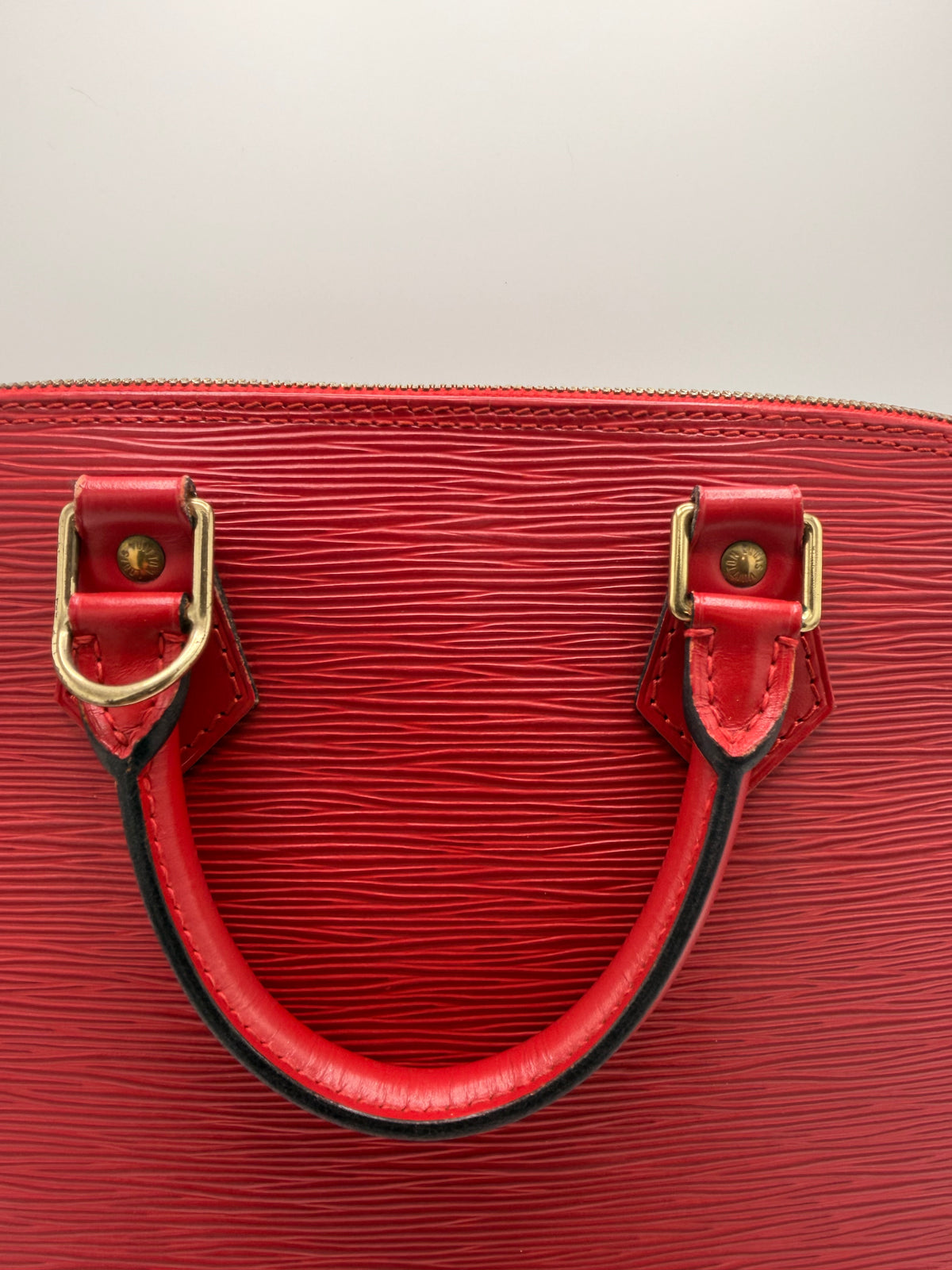 Louis Vuitton Alma PM Epi Leather Bag – Red, 1996 Vintage