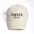 HAT | COFFEE PLEASE - Beige/Brown