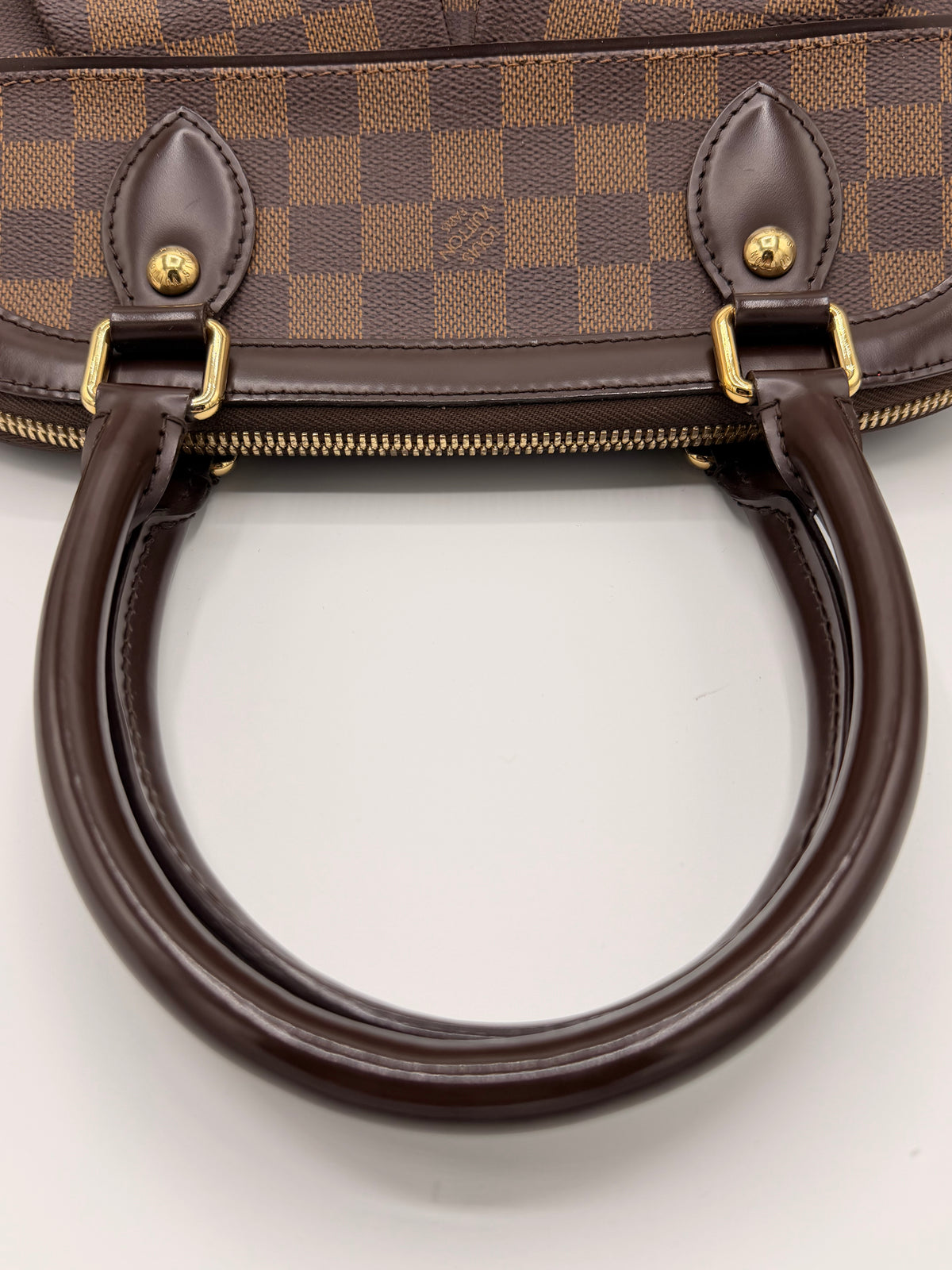 Louis Vuitton Damier Ebene Trevi PM Bag with Shoulder Strap