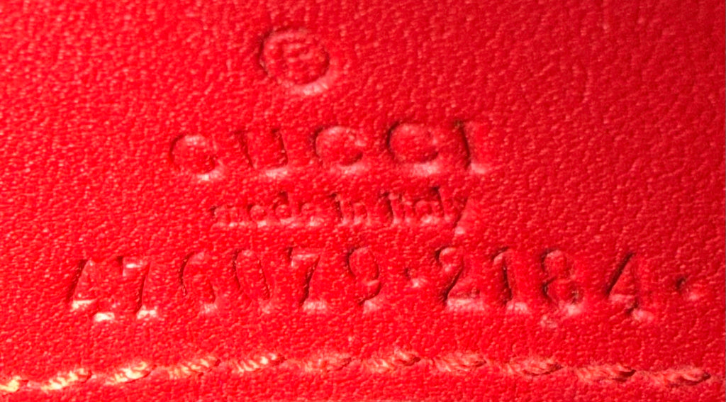Gucci Queen Margaret Tricolor Leather Mini Bag / Wallet on Chain (WOC)