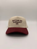 HAT | Put it on my husband’s tab - Beige/Brown