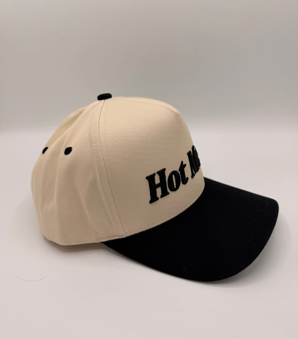 HAT | Hot Mess - Beige/Black