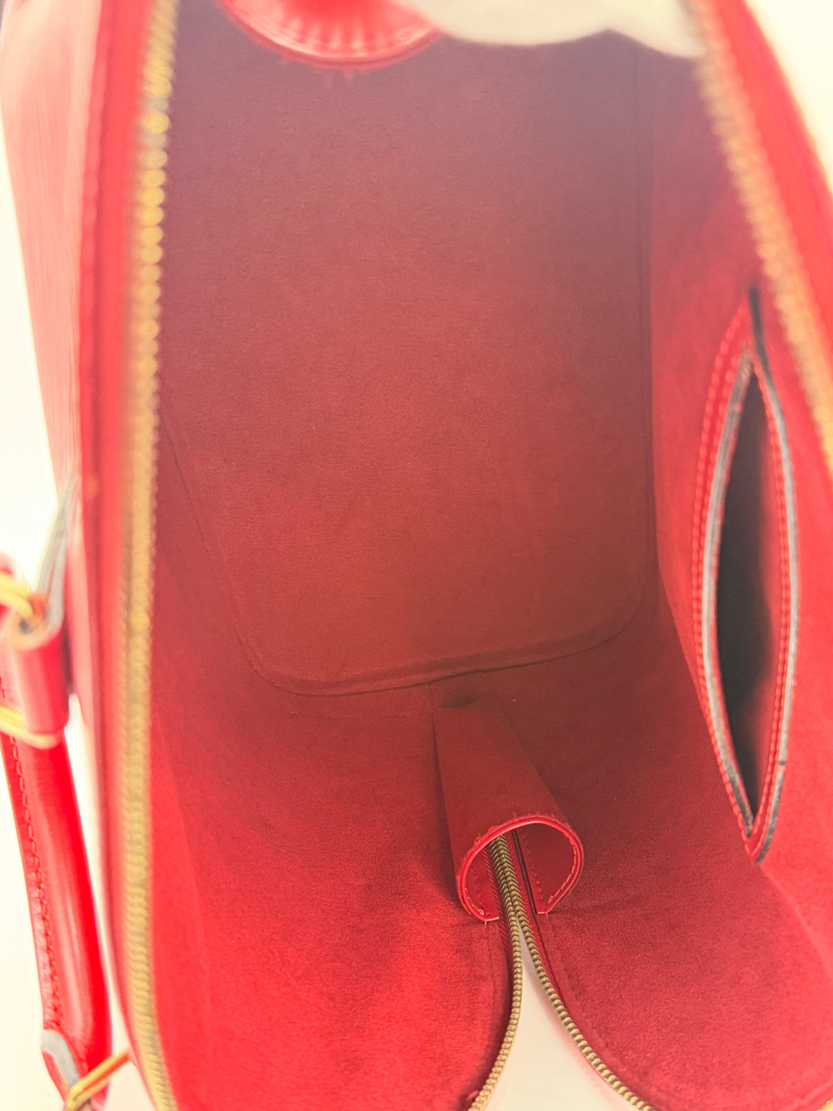 Louis Vuitton Alma PM Epi Leather Bag – Red, 1996 Vintage