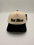 HAT | Hot Mess - Beige/Black