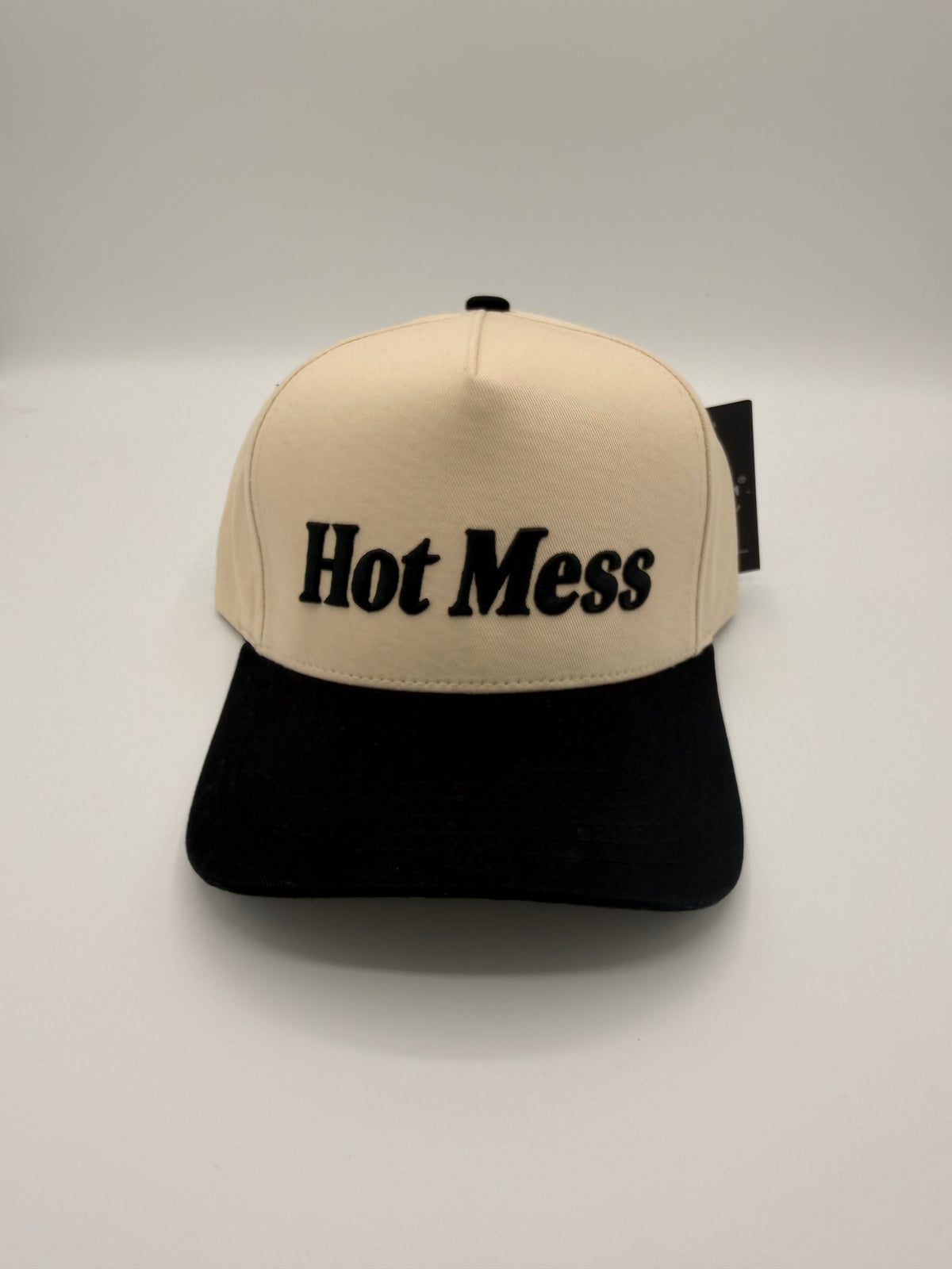 HAT | Hot Mess - Beige/Black