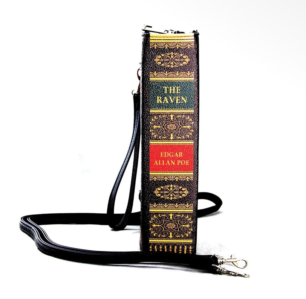 The Raven Vintage Book Clutch Bag in Vinyl