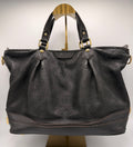 Louis Vuitton Mahina L Hobo – Black