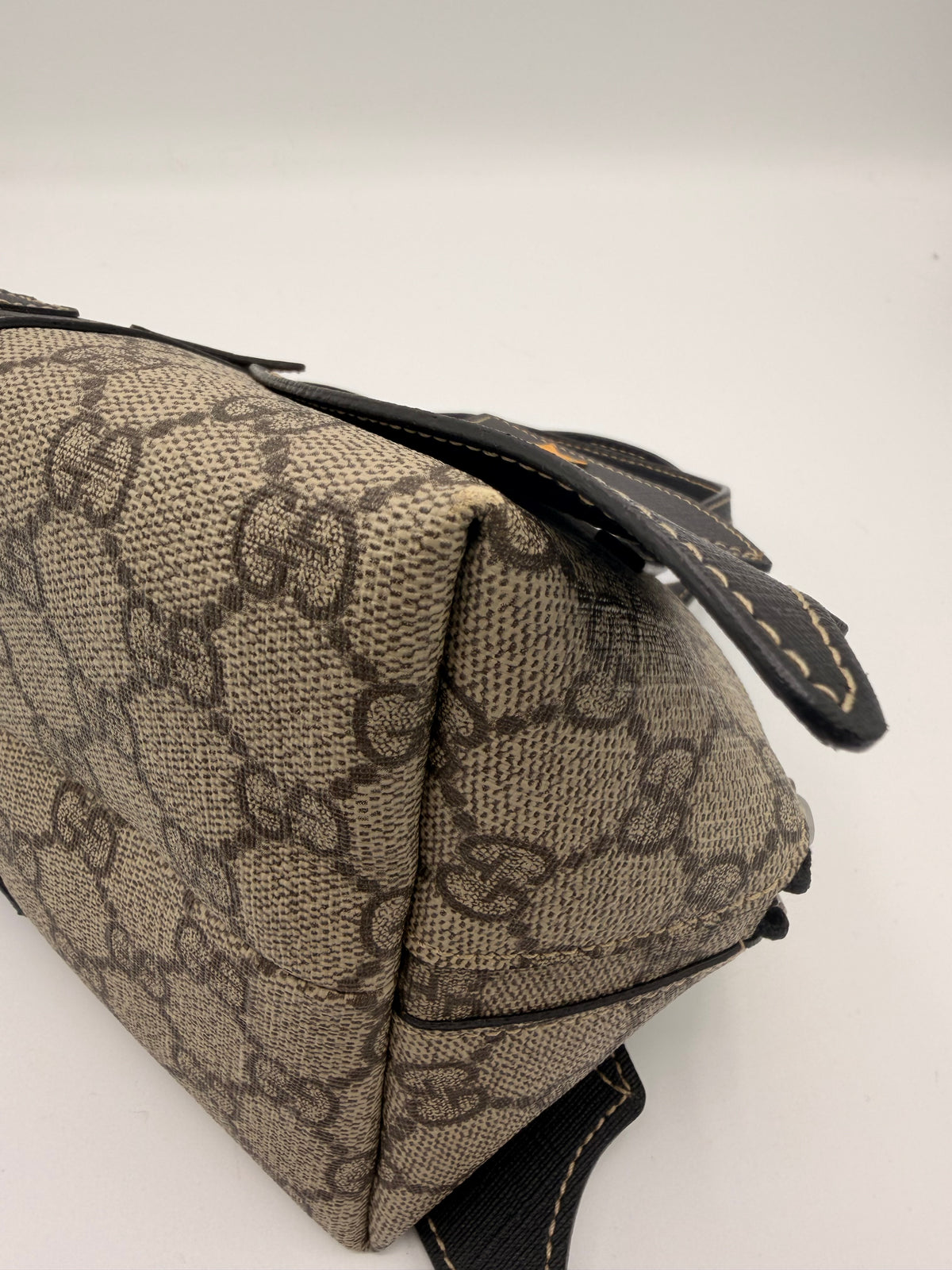 Gucci GG Supreme Bat Monster Mini Top Handle Bag