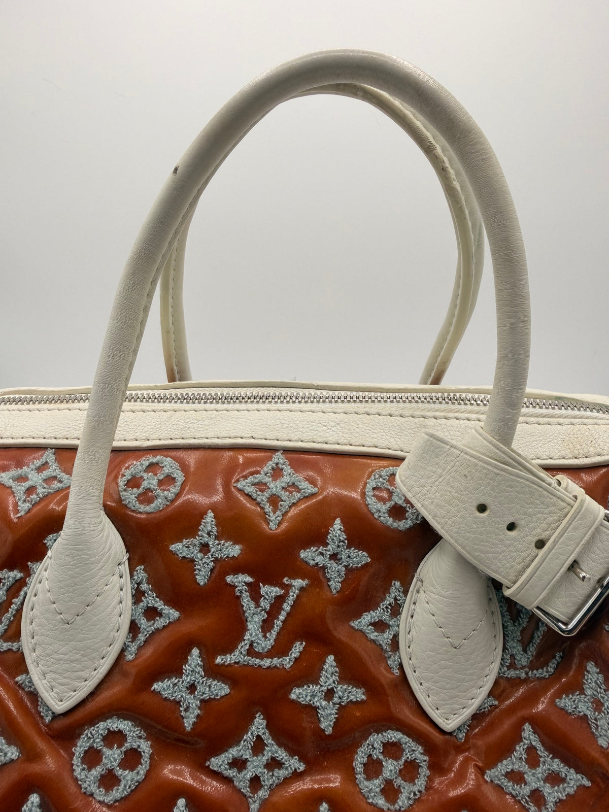 Louis Vuitton Monogram Bouclettes Speedy Round 30 | 2012 Limited Edition | Amber Toned |Authenticated