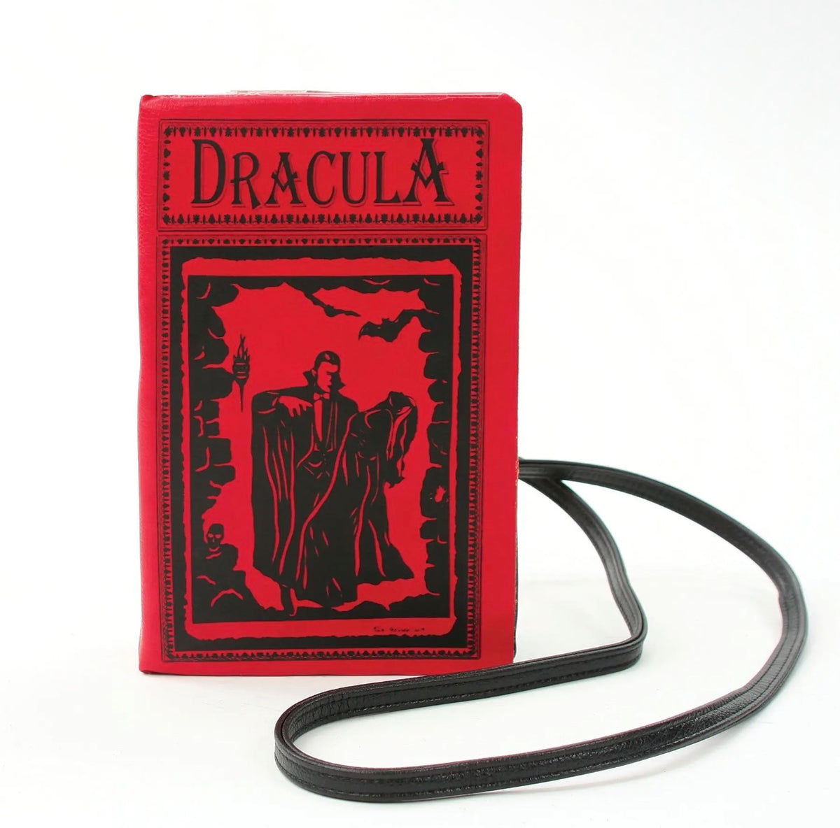 Dracula Book Cross Body Bag in Vinyl