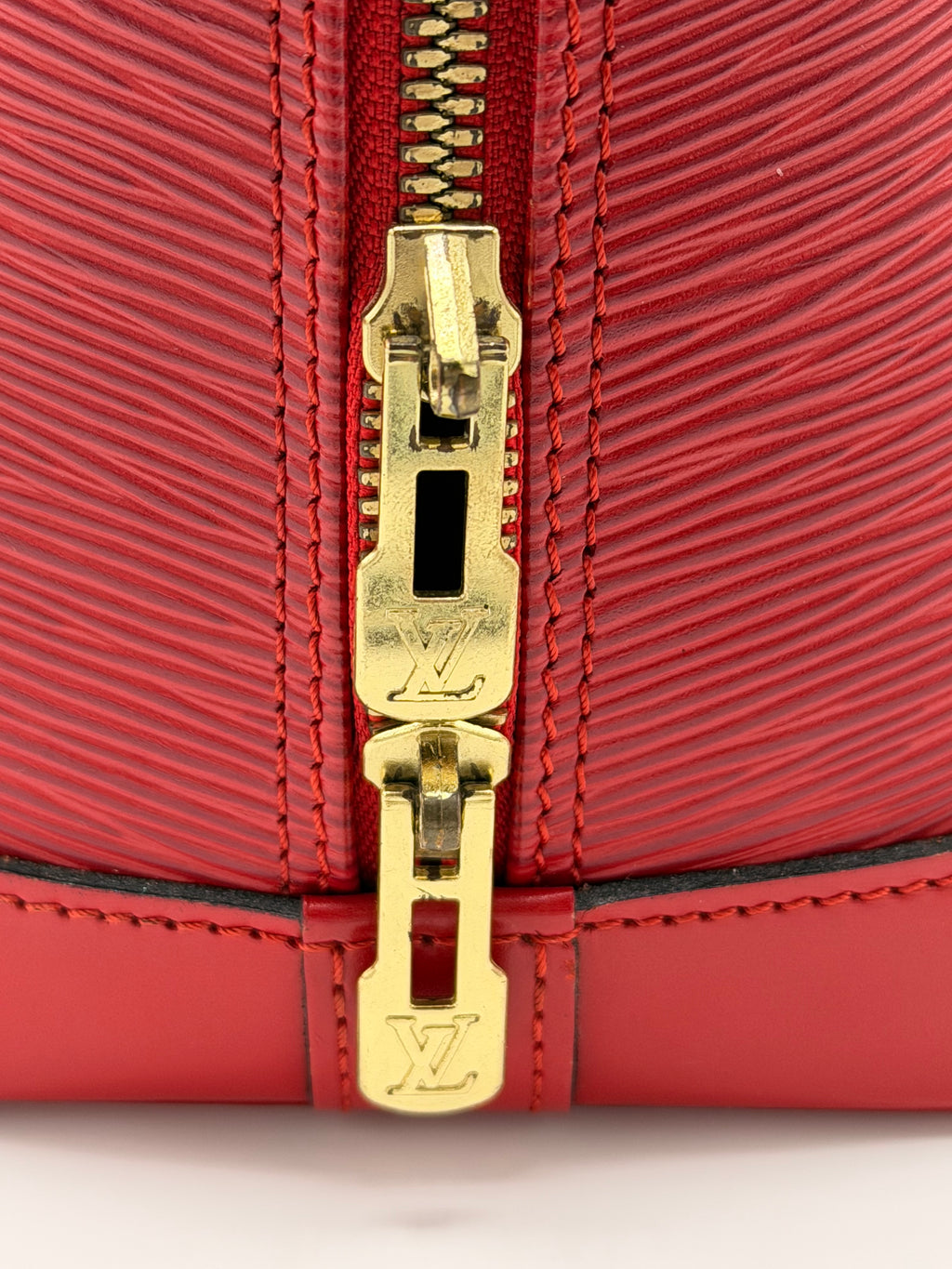 Louis Vuitton Alma PM Epi Leather Bag – Red, 1996 Vintage