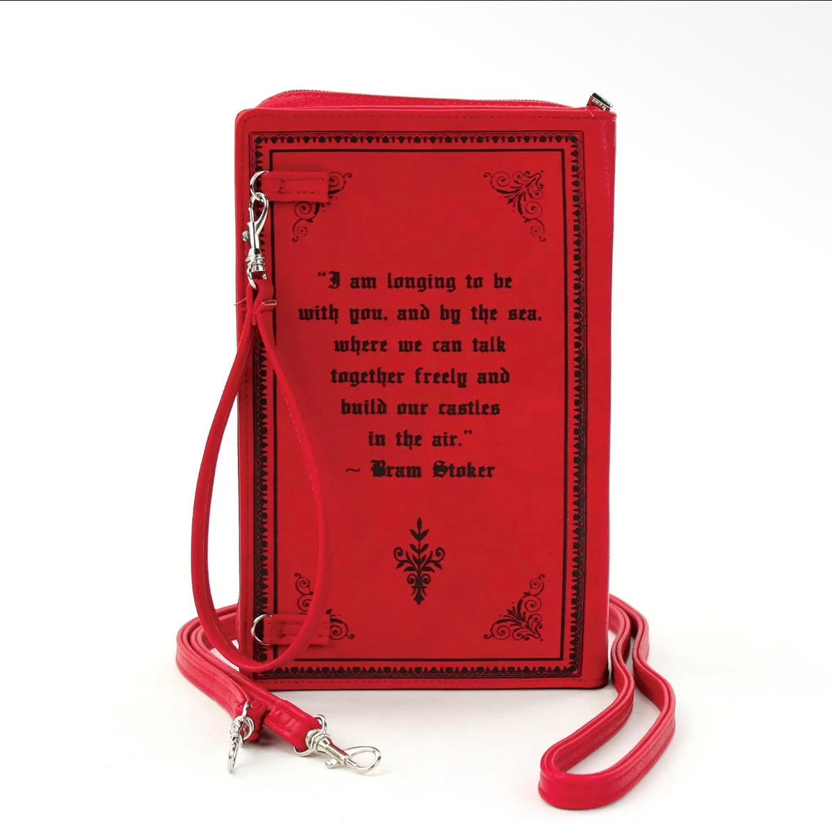 Dracula Book Cross Body Bag in Vinyl
