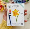 Daffodil Watercolor Kit | March Birth Month Flower