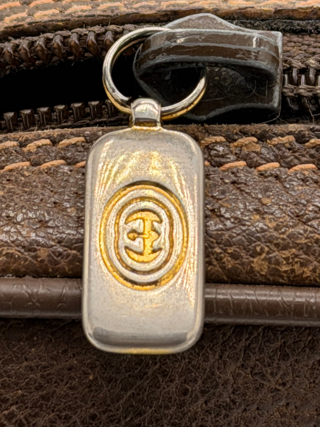 Vintage Gucci GG Supreme Sherry Line / Web Stripe Small Crossbody Bag [89.02.066]